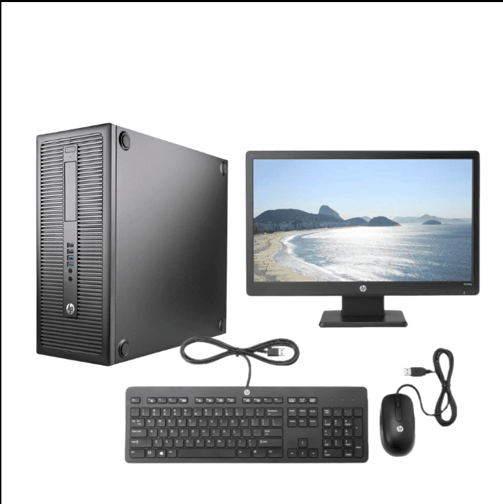 Ordi bureau Hp Prodesk Core i3, 4Go Ram, 500Go HDD